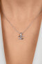 NCL153R World Icon Iconic Bronze Zirconia Necklace (Chain, Pendant)