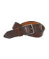 Фото #1 товара Men's Leather Non-Reversible Dress Casual Belt