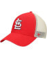 Фото #1 товара Men's '47 Red, Natural St. Louis Cardinals Flagship Washed Mvp Trucker Snapback Hat