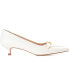 ფოტო #2 პროდუქტის Women's Rumi Pointed Toe Kitten Heel Pumps