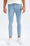Фото #1 товара Джинсы мужские defacto Carlo Skinny Fit Epstra Dar Normal Bel Jeans