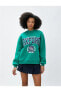 Фото #14 товара 4wal10029ık 824 Yeşil Genç Kız Pamuk Jersey Sweatshirt