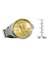 Men's Gold-Layered Silver Walking Liberty Half Dollar Coin Money Clip