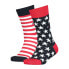 Фото #2 товара TOMMY HILFIGER KIDS Stars&Classic Stripes socks 2 pairs