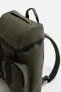 RUBBERISED MULTI-POCKET BACKPACK