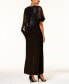 ფოტო #2 პროდუქტის Sequined Lace Cape Gown