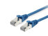 Equip Cat.6 S/FTP Patch Cable - 1.0m - Blue - 1 m - Cat6 - S/FTP (S-STP) - RJ-45 - RJ-45