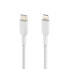 Фото #9 товара Belkin CAA004BT2MWH - 2 m - Lightning - USB C - Male - Male - White