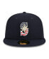 Фото #4 товара Men's Navy Seattle Mariners 2023 Fourth of July 59FIFTY Fitted Hat