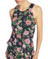 Фото #3 товара Women's Floral-Print Ruffled Maxi Dress