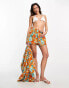 Фото #1 товара Kulani Kinis relaxed beach shorts co-ord in mango magic