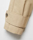 ფოტო #3 პროდუქტის Women's Lapels Detail Cropped Trench Coat