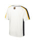 Фото #3 товара Men's Cream Distressed Grambling Tigers Ruth Button-Up Baseball Jersey