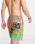 Фото #8 товара Billabong X Keith Haring bash layback swim shorts in multi