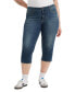 ფოტო #1 პროდუქტის Trendy Plus Size 311 Shaping Skinny Capri Jeans