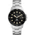 Фото #1 товара Мужские часы Fossil FS5952 Чёрный Серебристый