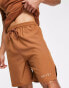 Фото #3 товара VAI21 woven short co-ord in brown