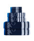 Фото #1 товара Nautical Blanket Stripe 3 Piece Turkish Cotton Towel Set