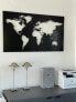 Фото #2 товара ALU BLACK Weltkarte Wandbild