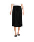Women's TENCEL Fiber Tie Waist Midi Skirt