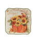 Harvest Morning Canape Plates Set, 4 Pieces