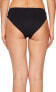 Фото #2 товара Skin 174961 Womens Varona Hipster Bikini Bottom Swimwear Solid Black Size Large