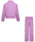 Little Girls Solarized Tricot Track Jacket & Pants, 2 Piece Set