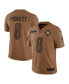 Фото #1 товара Men's Kenny Pickett Brown Distressed Pittsburgh Steelers 2023 Salute To Service Limited Jersey