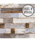Фото #3 товара Обои для стен Transform distressed Wood Peel and Stick , 216" x 20.5"