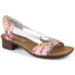 Фото #10 товара Comfortable floral sandals Rieker W RKR334C multicolor