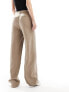 Фото #9 товара Pieces Tall pleat front tailored trousers in camel