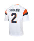 Фото #3 товара Футболка для малышей Outerstuff Nike Patrick Surtain II белая с игровыми номерами Denver Broncos