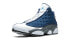 Фото #4 товара Кроссовки Nike Air Jordan 13 Retro Flint (2020) (Белый, Синий)