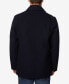 Men's Three-Button Pea Coat