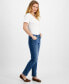 Фото #4 товара Women's Mid-Rise Stretch Slim-Leg Jeans, Created for Macy's