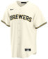 Фото #3 товара Men's Christian Yelich Milwaukee Brewers Official Player Replica Jersey