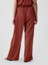 Фото #4 товара Crinkle Texture Satin Pants