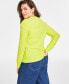 Фото #5 товара Women's Crewneck Sweater, Created for Macy's