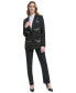 ფოტო #4 პროდუქტის Women's Script-Print Notch-Lapel Blazer