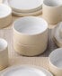 Colortex Stone Stax Cereal Bowls, Set of 4