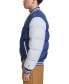 ფოტო #3 პროდუქტის Men's Quilted Full-Zip Varsity Puffer Jacket