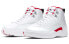 Фото #4 товара Jordan Air Jordan 12 retro "twist" 高帮 复古篮球鞋 男款 白红 2021年版 / Кроссовки Jordan Air Jordan CT8013-106
