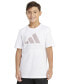 ფოტო #7 პროდუქტის Big Boys Short Sleeve Two-Color Logo T-Shirt