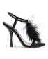 ფოტო #2 პროდუქტის Women's Million Ankle Strap Heeled Dress Sandals