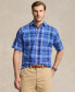 ფოტო #1 პროდუქტის Men's Big & Tall Short-Sleeve Oxford Shirt