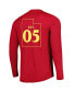Фото #2 товара Men's Red Real Salt Lake Jersey Hook AEROREADY Long Sleeve T-shirt