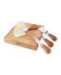 Фото #6 товара Formaggio Bamboo Cheese Board Tool Set- 5 Piece