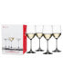 Фото #1 товара Vino Grande White Wine Glasses, Set of 4, 12 Oz