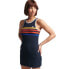 Фото #1 товара SUPERDRY Vintage Stripe Vest Dress