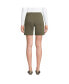 Petite Sport Knit High Rise Elastic Waist Shorts